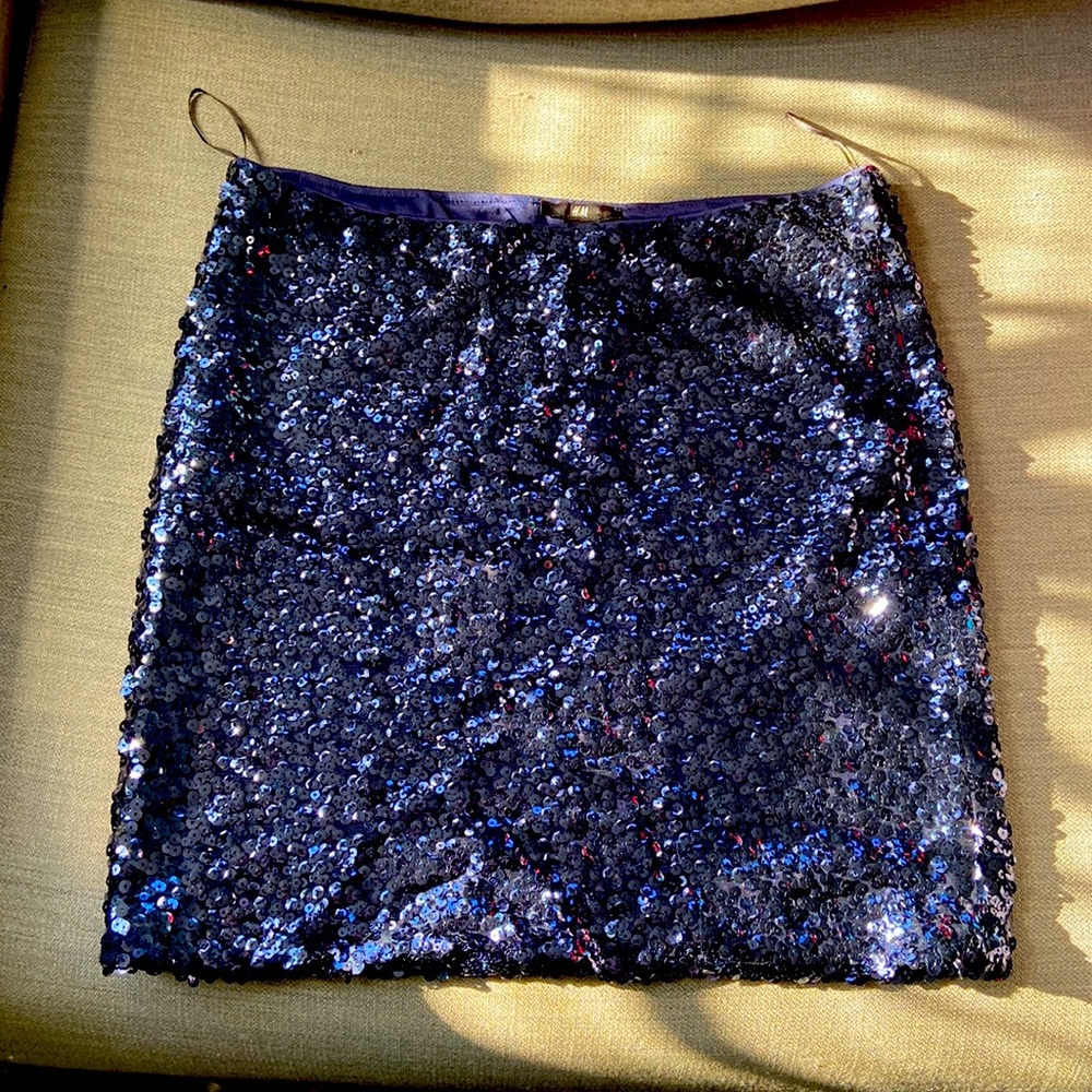 H&M Sequin Skirt